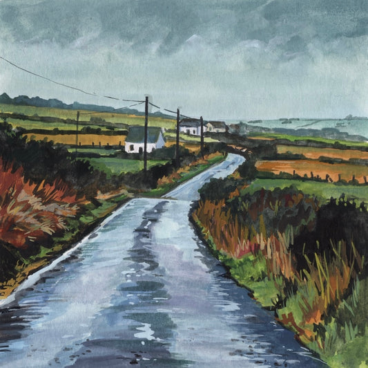 Country Road After Rain