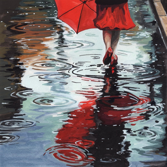 The Red Umbrella 8x8