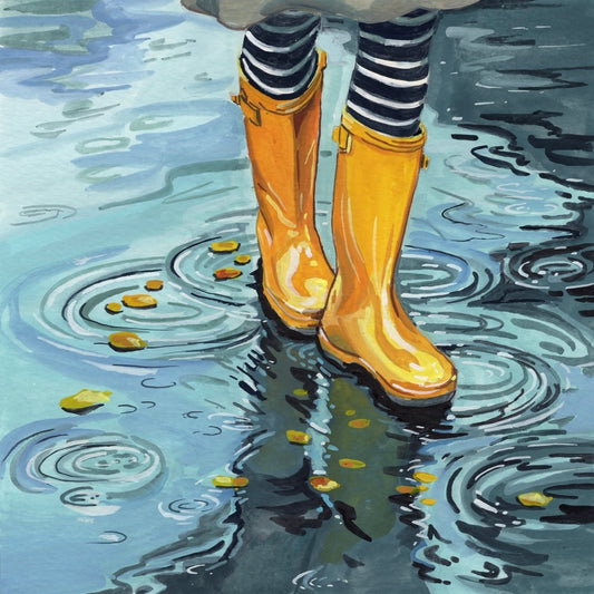 October Rain 8x8