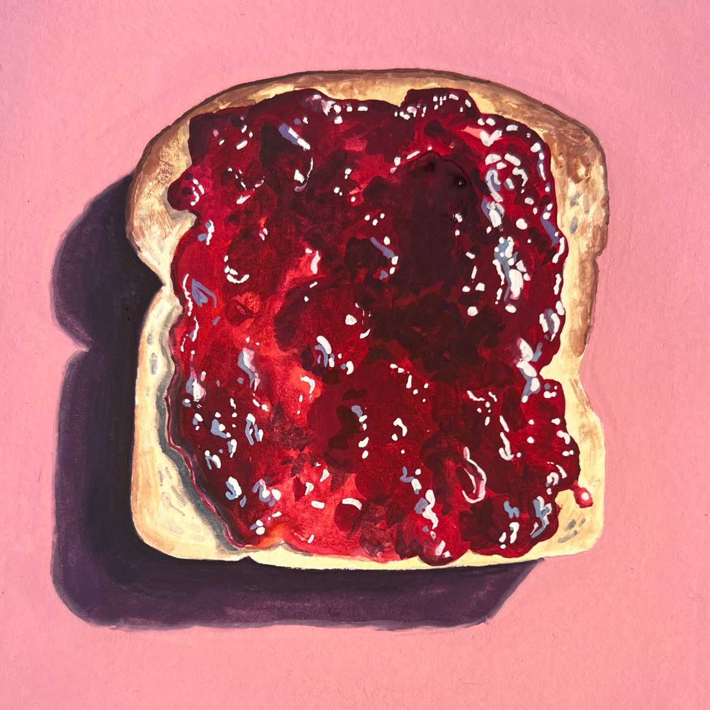 Toast with Jam