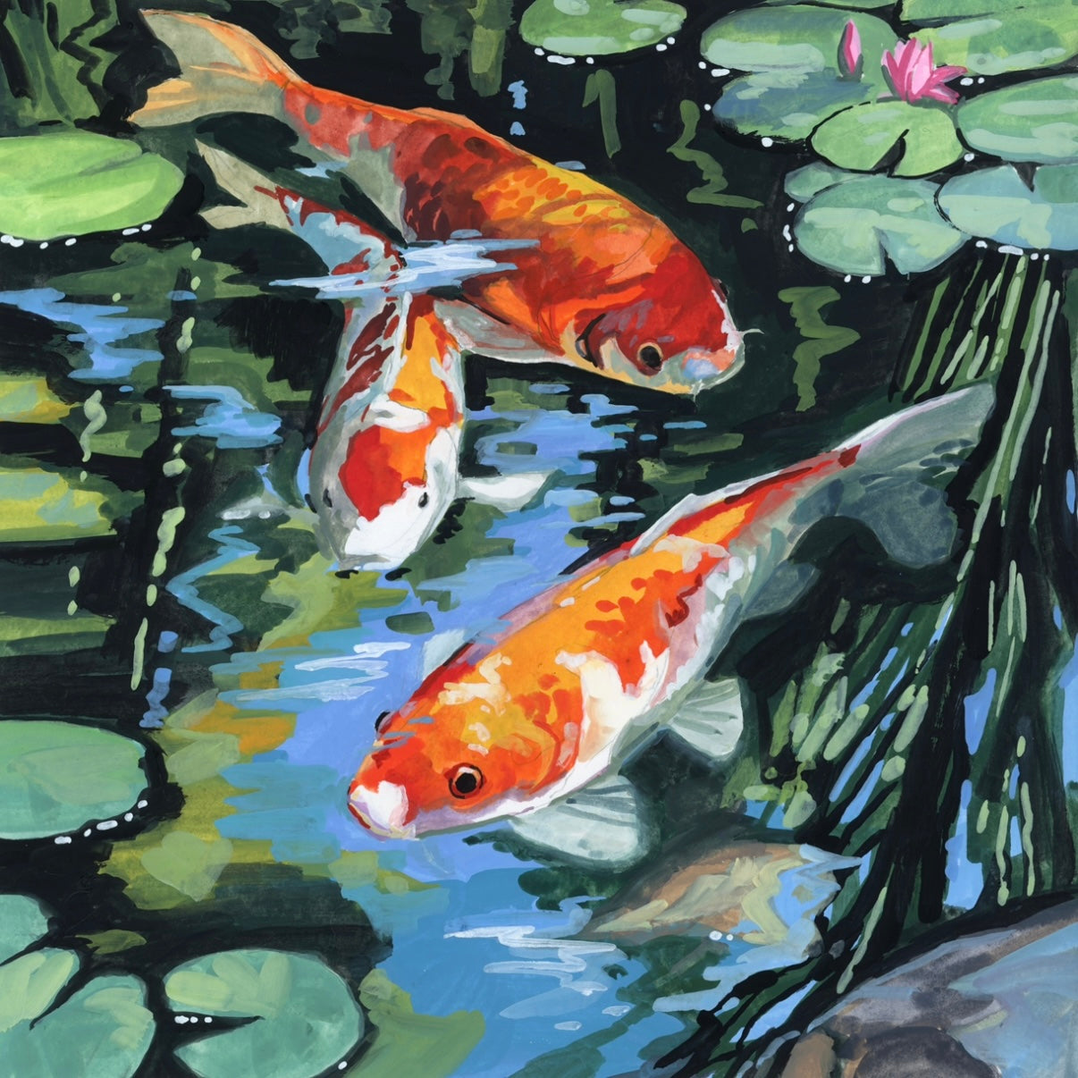 Playing Koi 9x9
