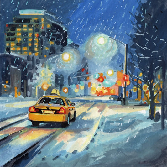 Snowbound Cab