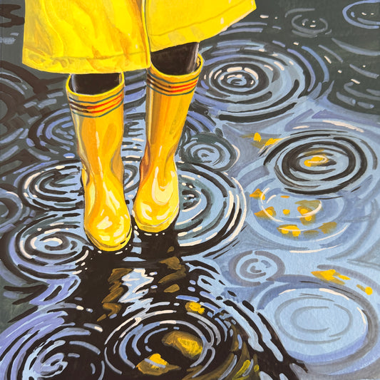 Studies in Yellow 9x9