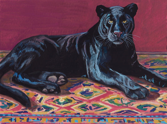 Purr-sian Rug 9x7