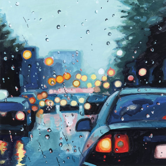 A Drive in the Rain