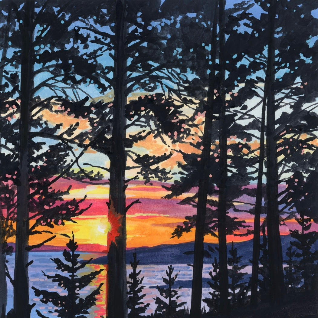 Between the Pines