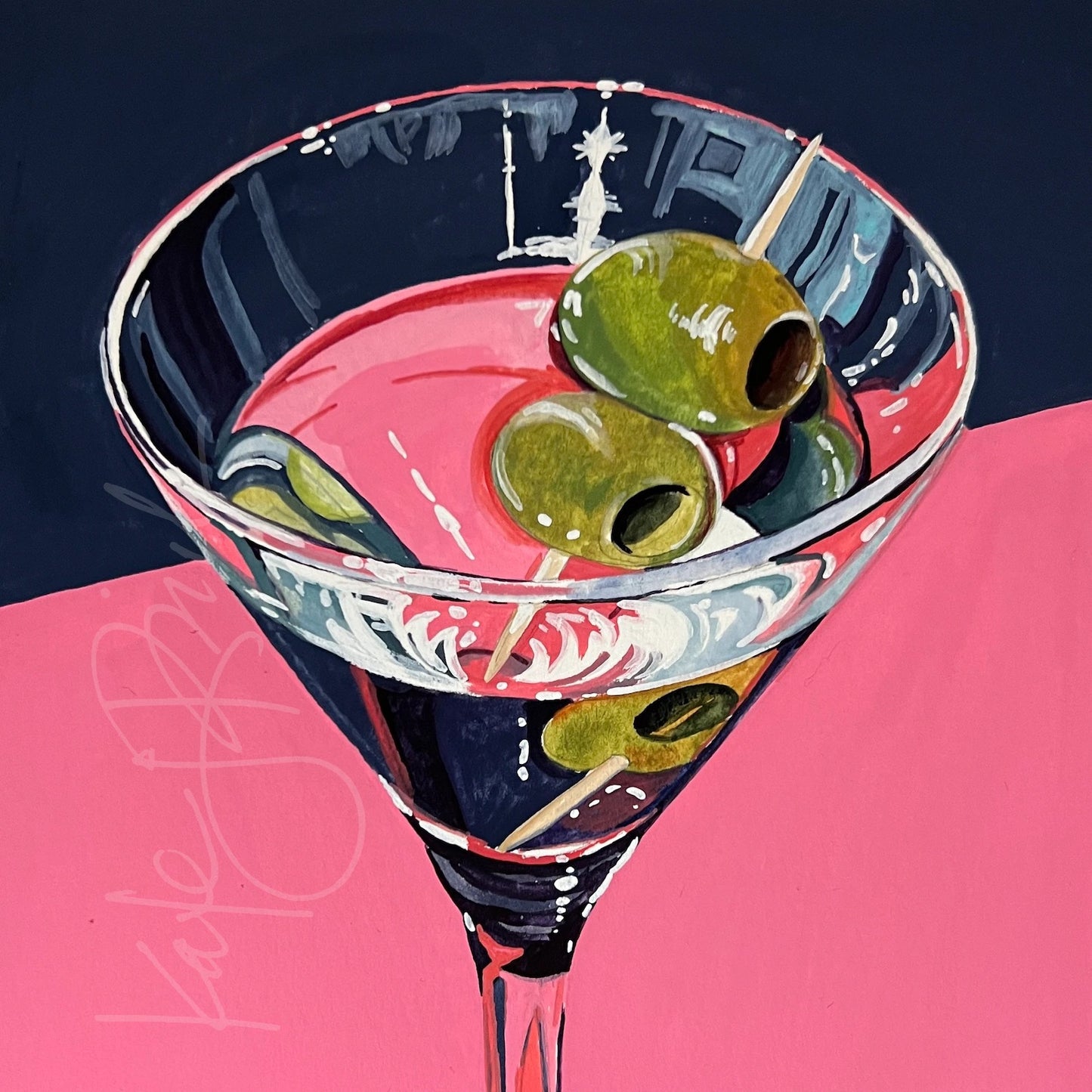 Martini Original Painting