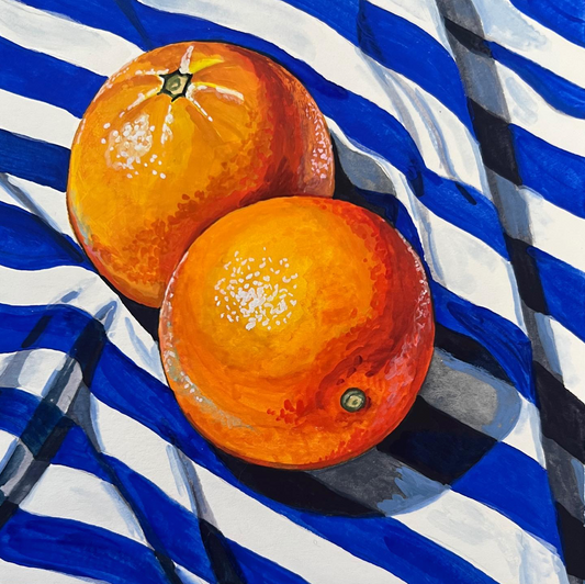 Oranges Original Painting