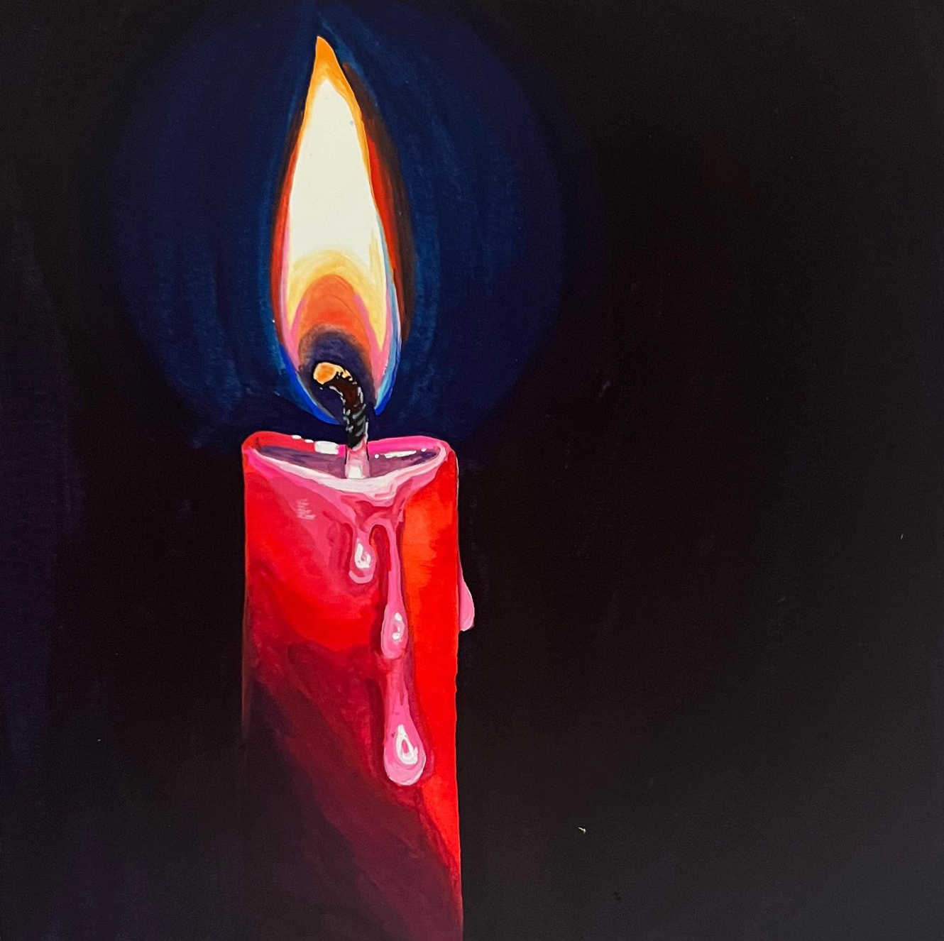 Candle Original Painting