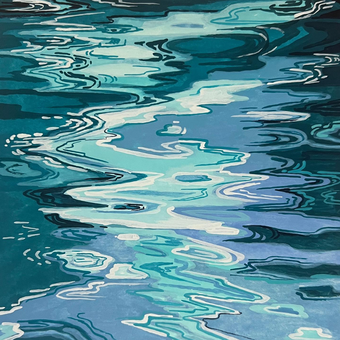 Serenity of Water Original Painting
