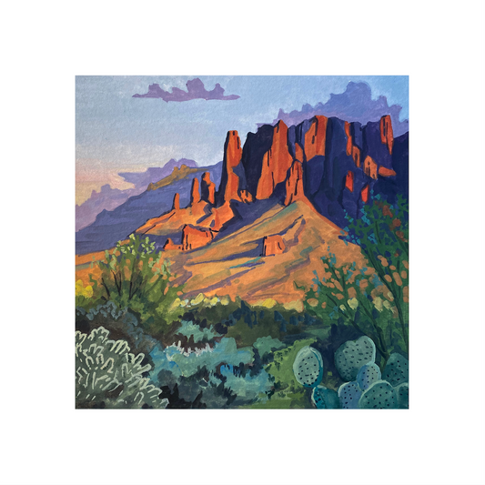 Red Rocks Landscape Print