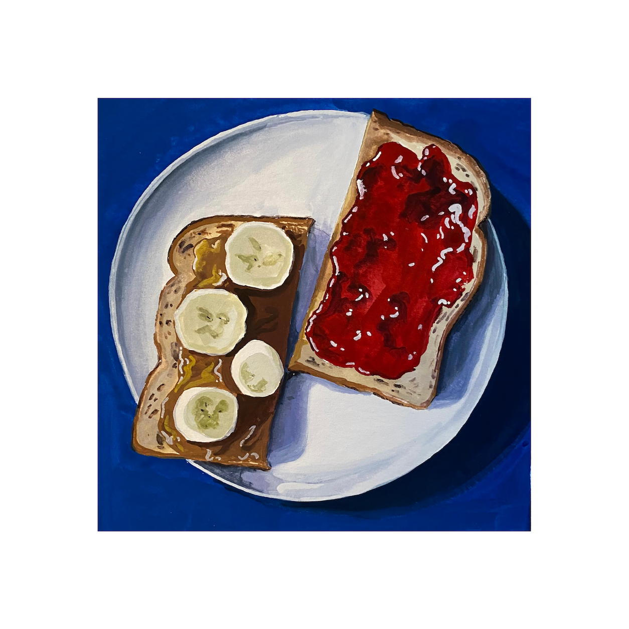 Peanut Butter and Jelly Print