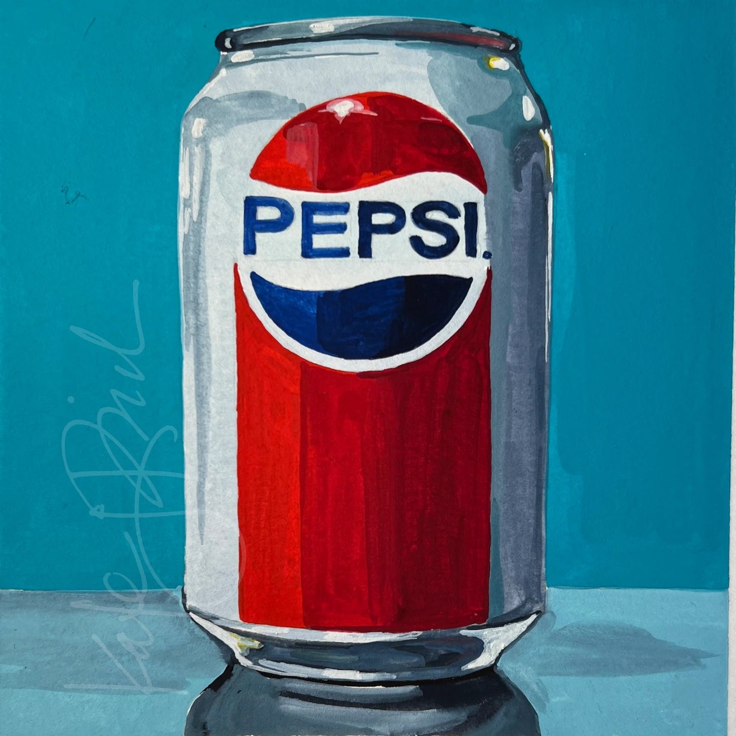 Vintage Pepsi Original Painting