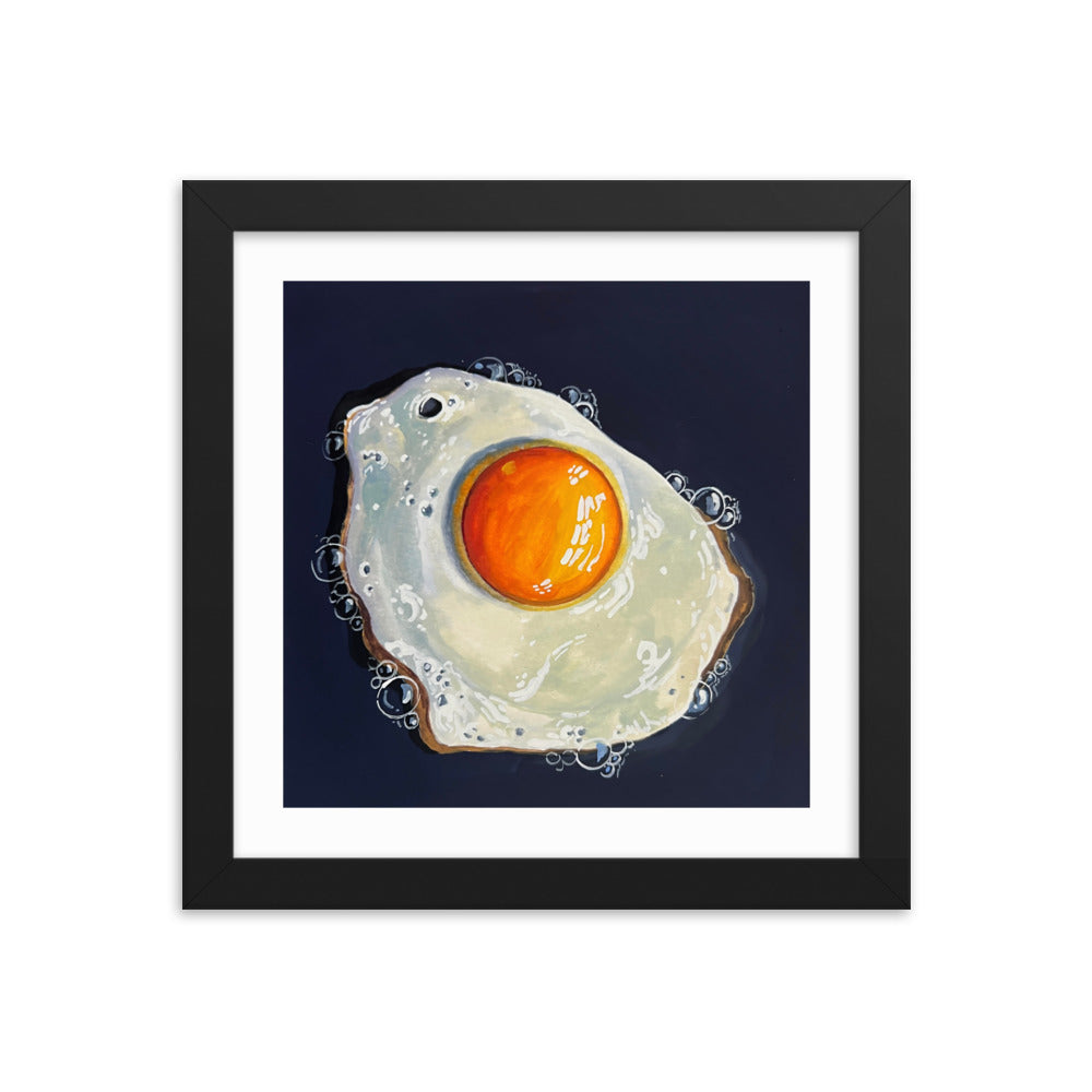 Fried Egg Framed Print