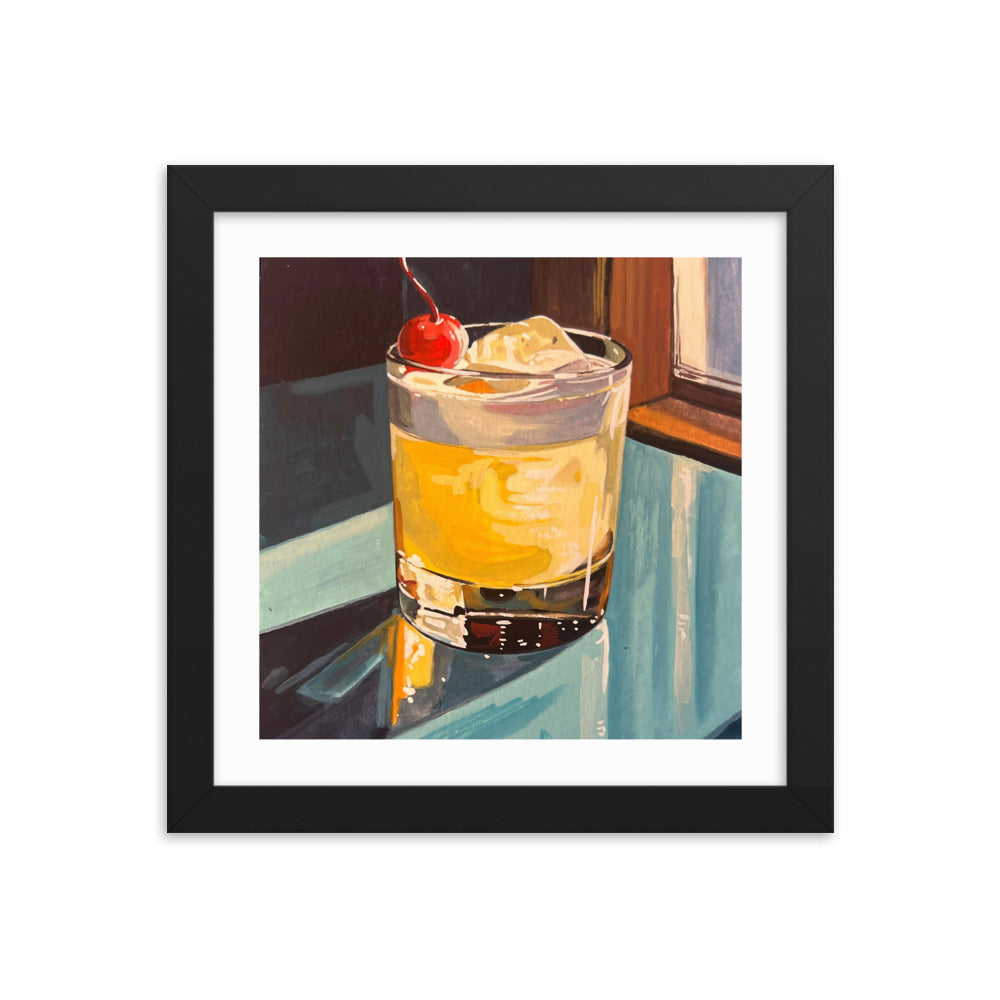 Whiskey Sour Framed Print