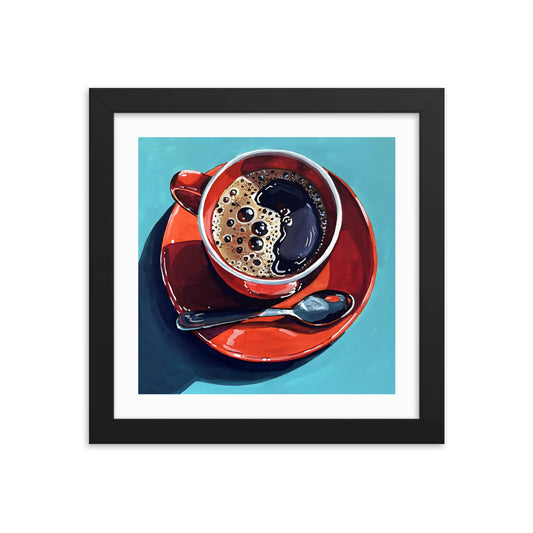 Morning Elixir Framed Print