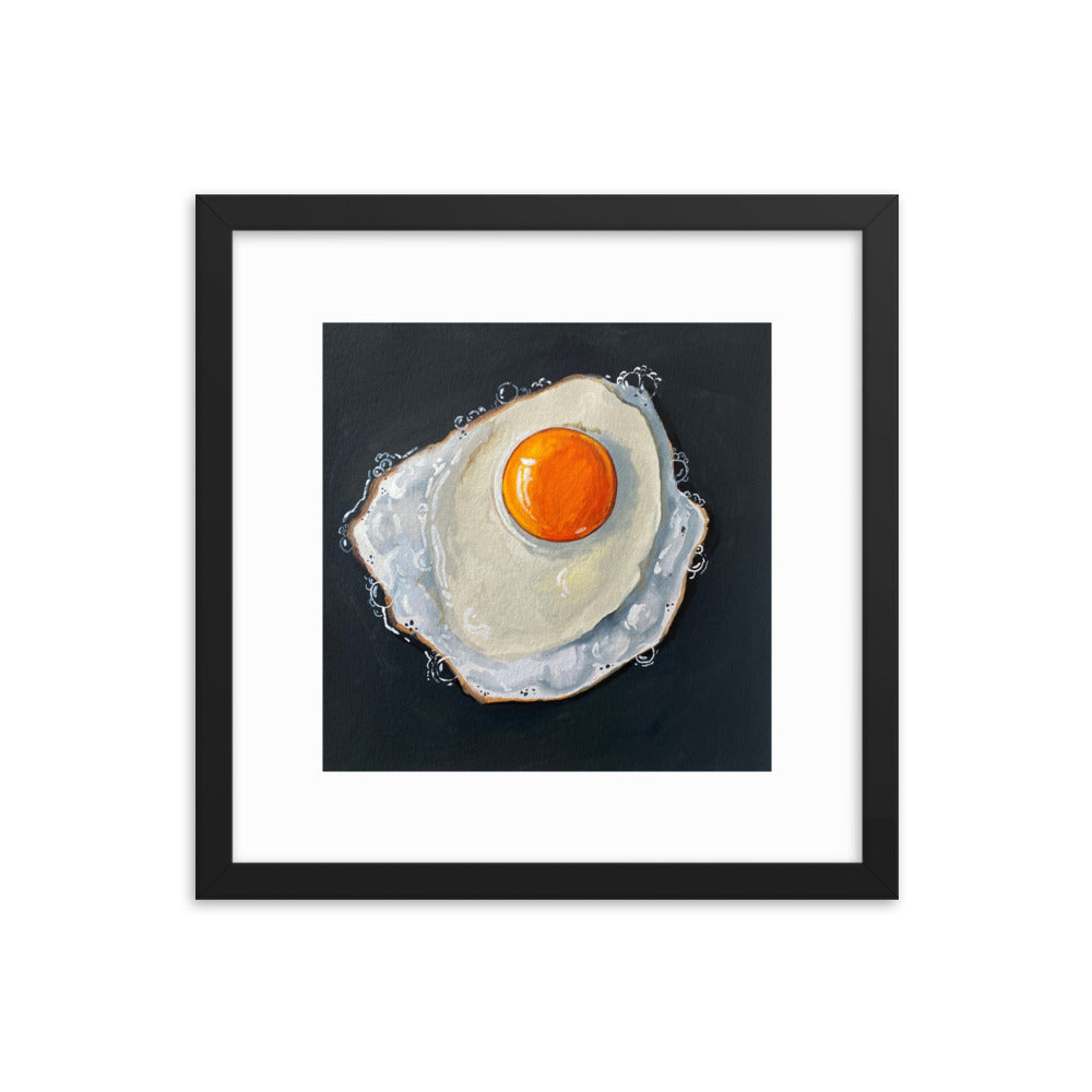Fried Egg Framed Print