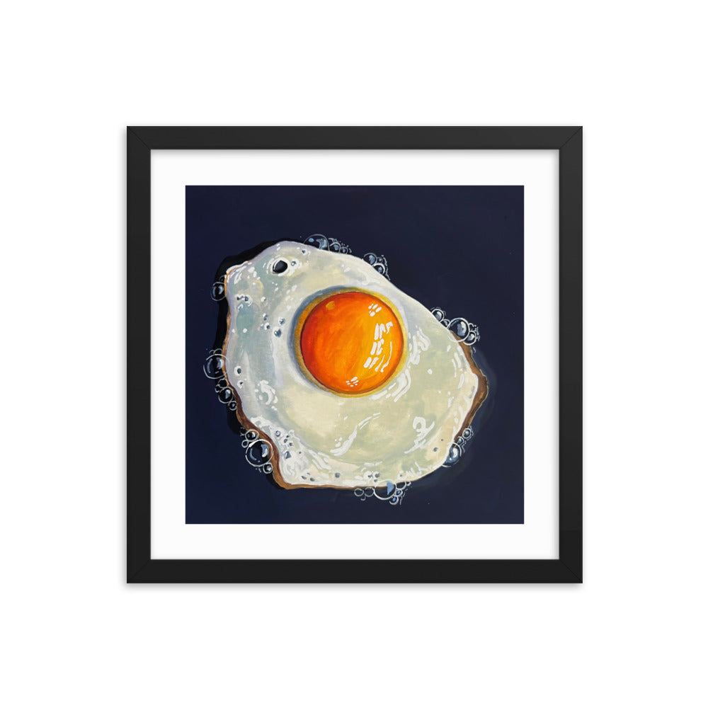 Fried Egg Framed Print
