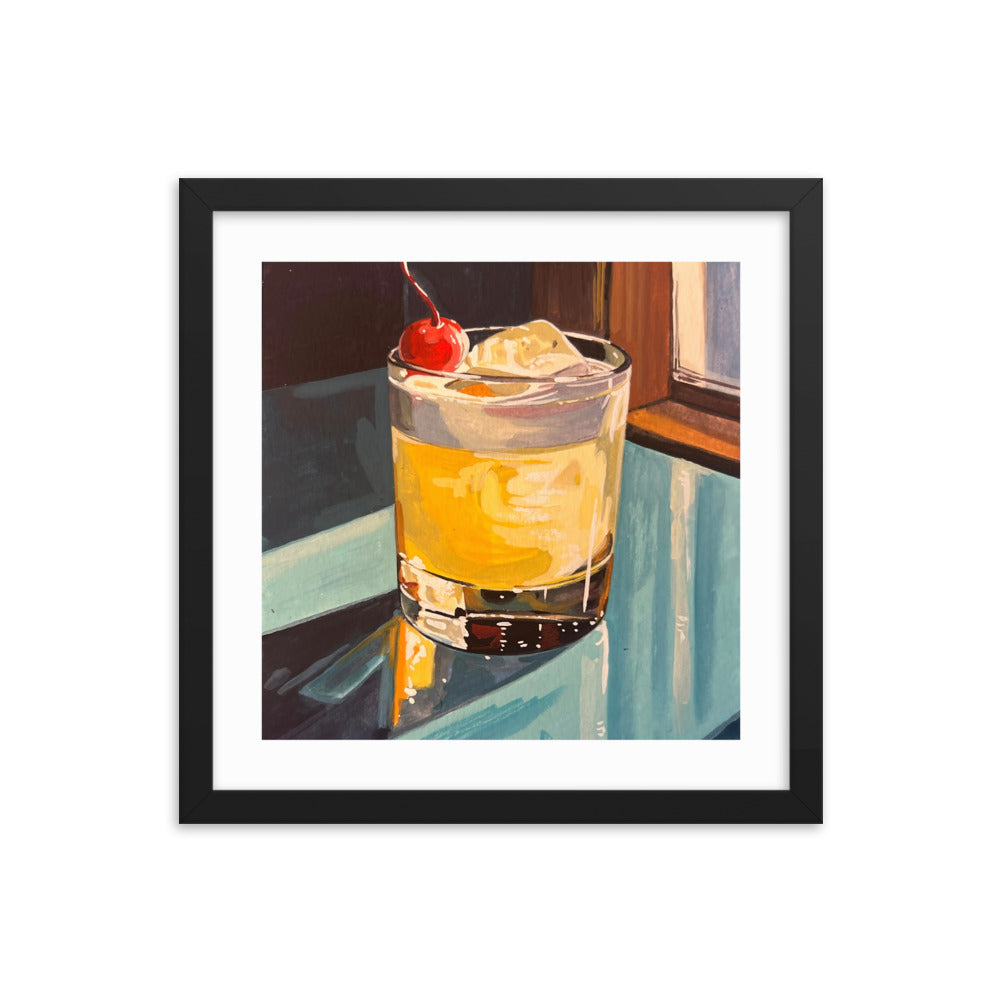 Whiskey Sour Framed Print