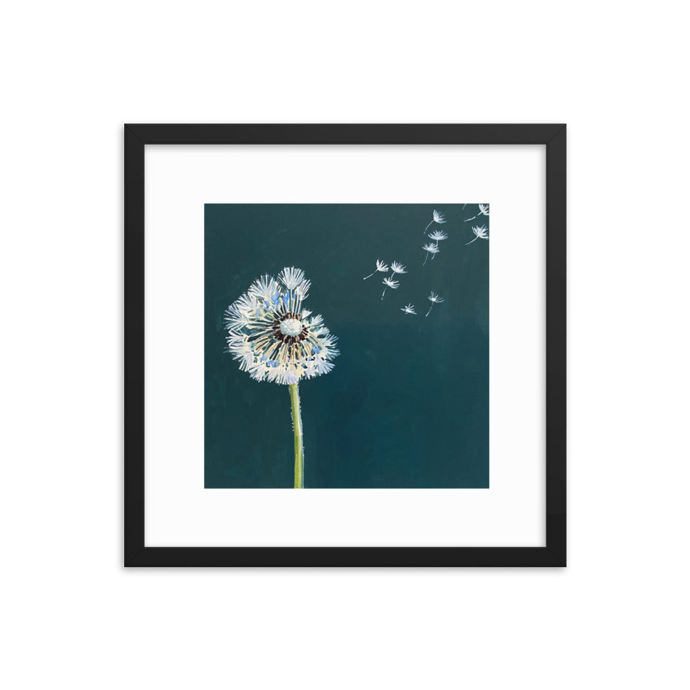 Dandelion Framed Print