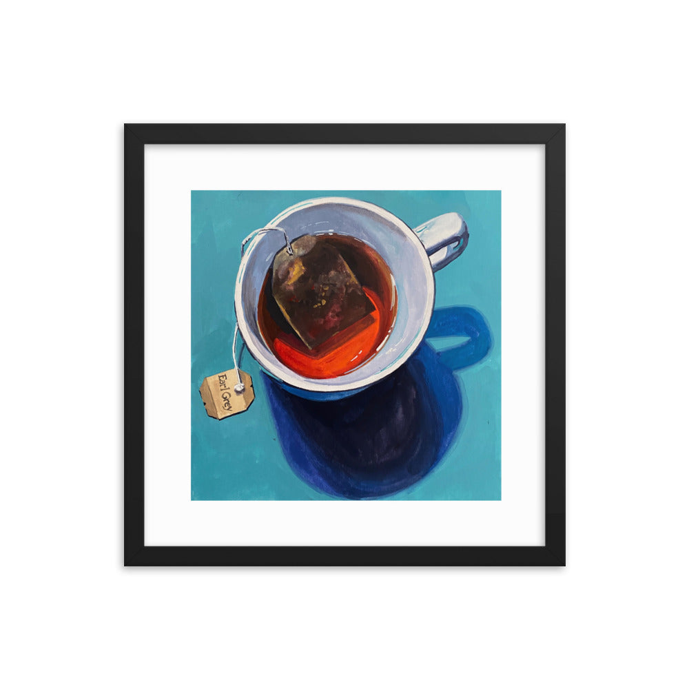 Earl Grey Tea Framed Print