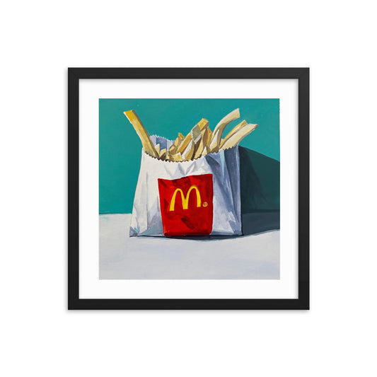 French Fries Framed Print