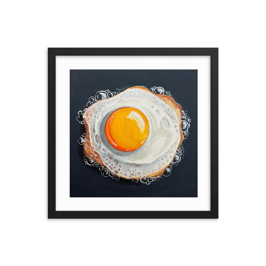 Fried Egg Framed Print