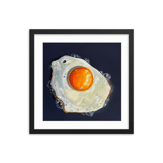 Fried Egg Framed Print