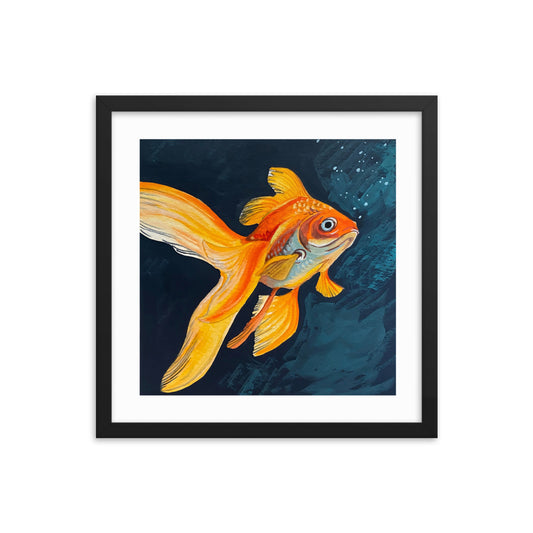 Goldfish Framed Print