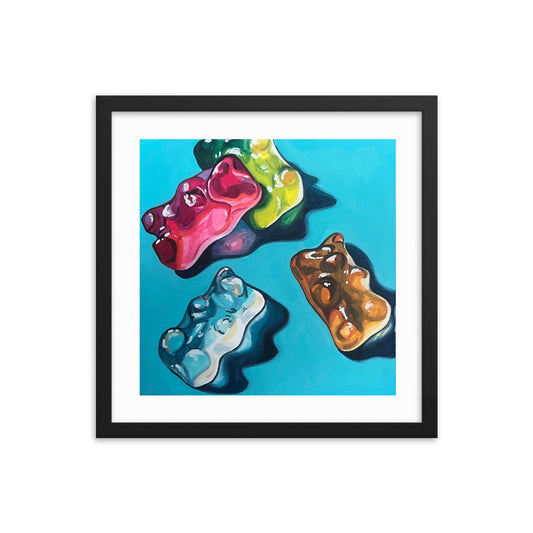 Gummy Bears Framed Print