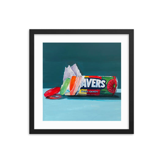 Lifesaver Framed Print