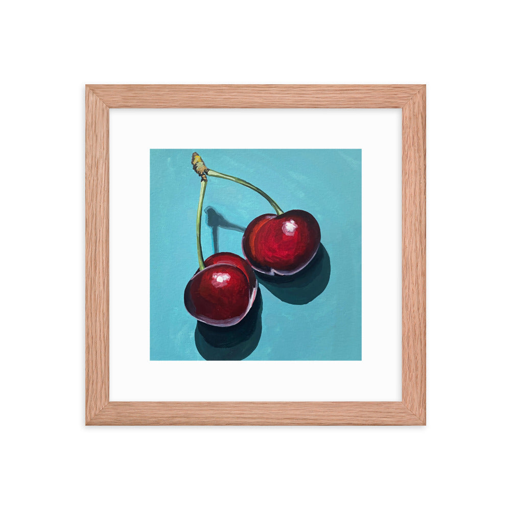 Cherries Framed Print