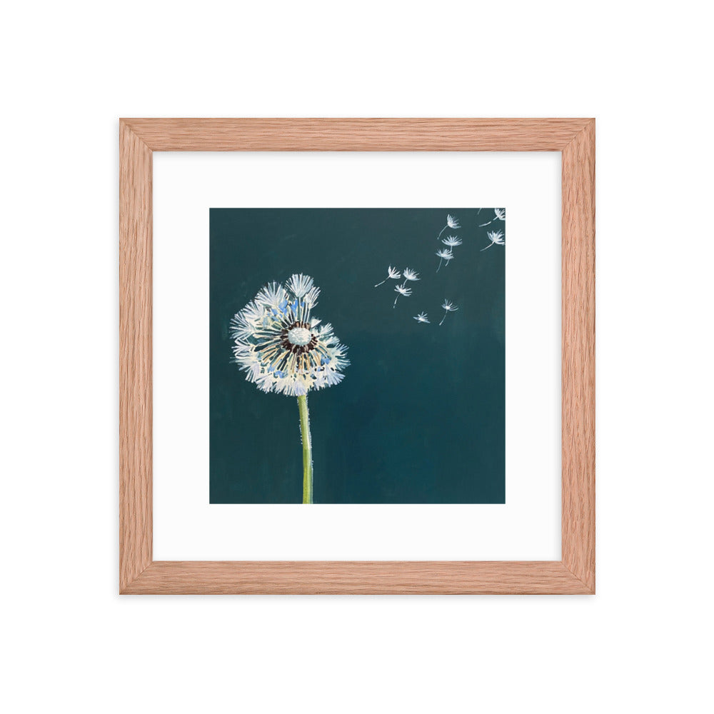 Dandelion Framed Print