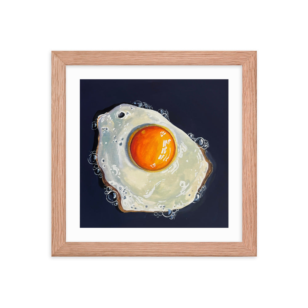 Fried Egg Framed Print