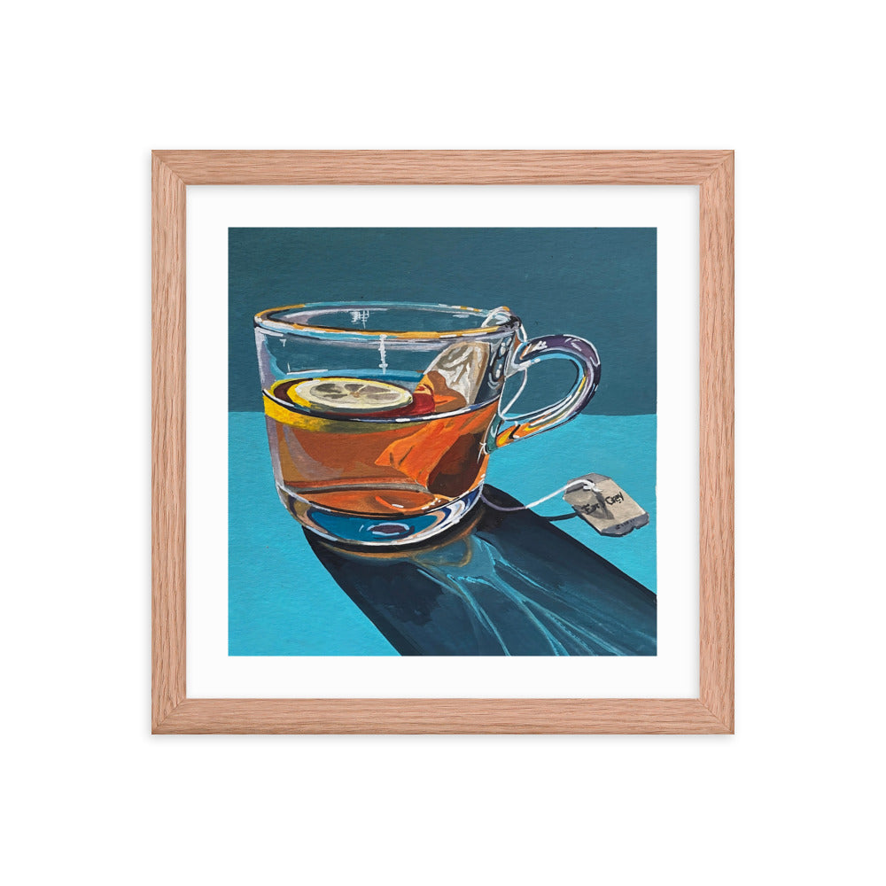 Earl Gray Tea Framed Print