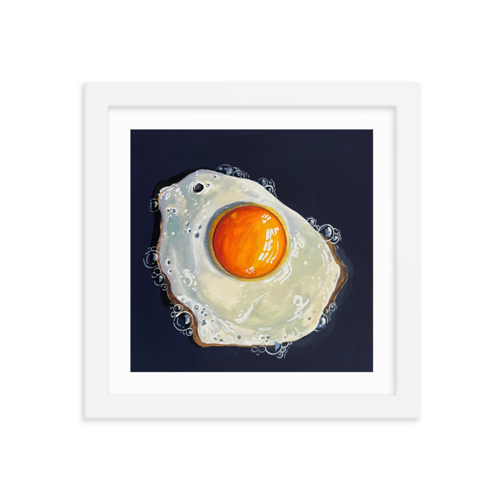 Fried Egg Framed Print