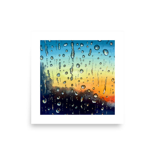 Rain Drops Print