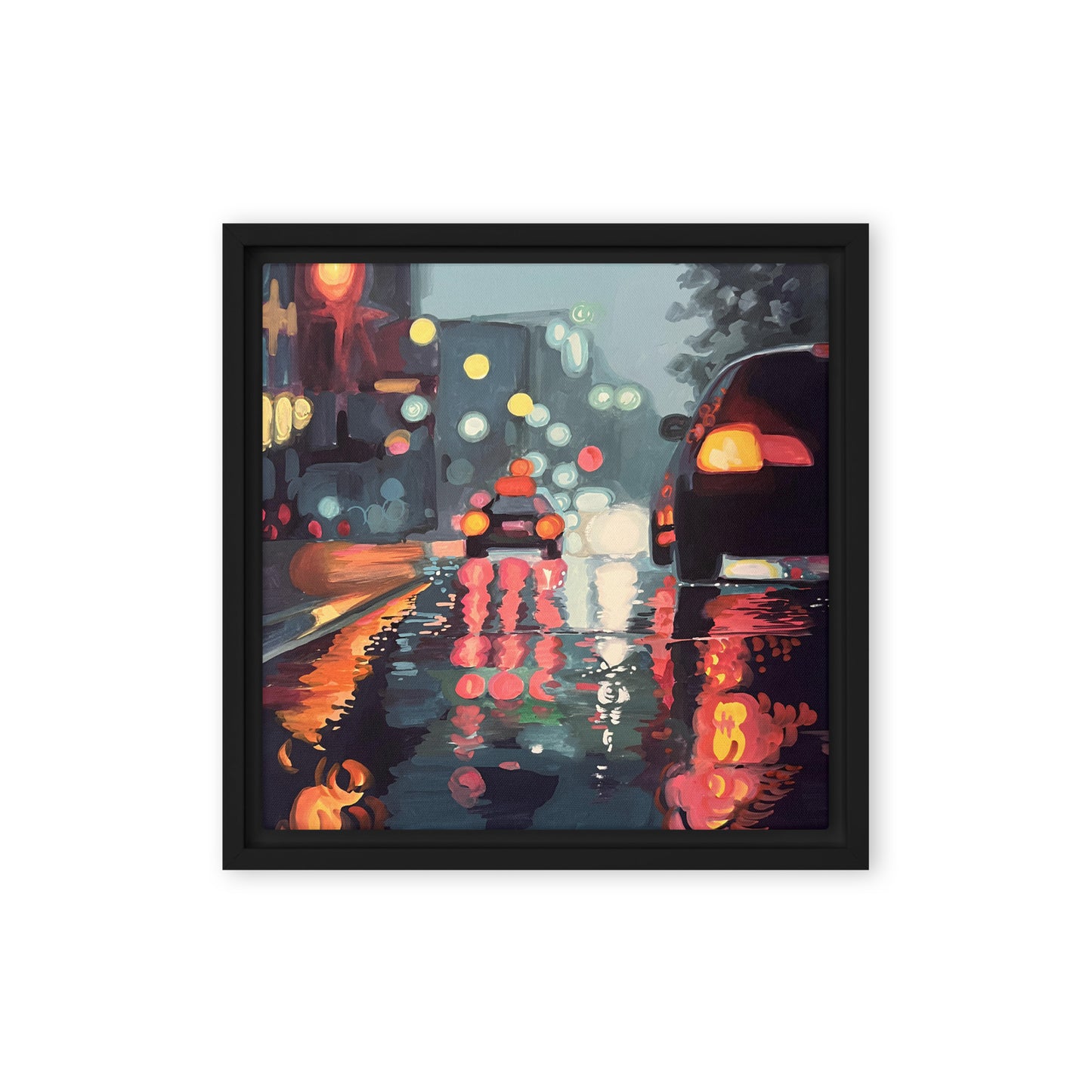 Night Drive Limited Edition Framed Canvas