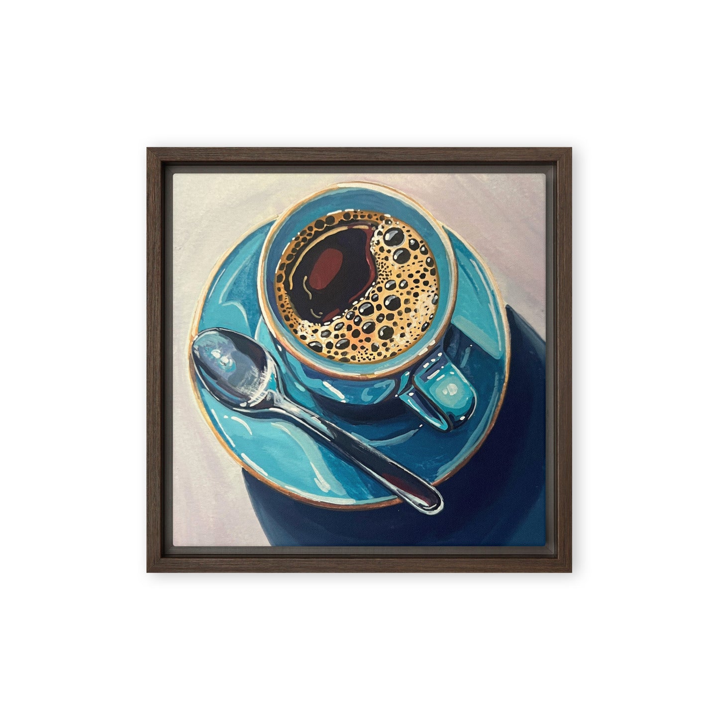 Limited Edition ‘Pour Me Another Cup’ Framed Canvas Print