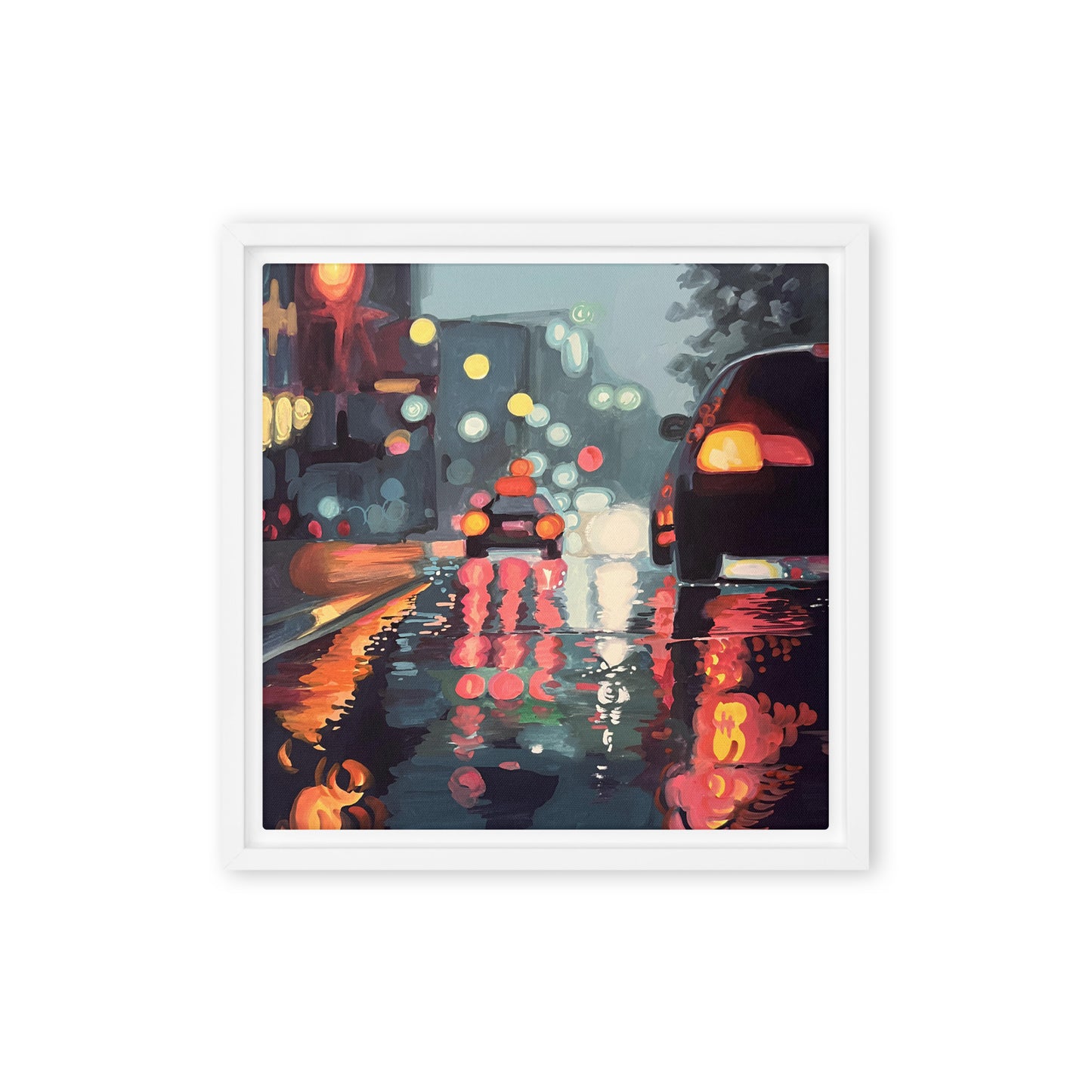 Night Drive Limited Edition Framed Canvas