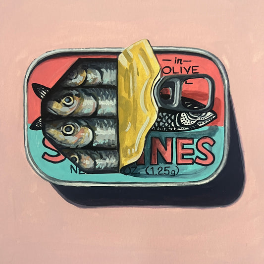 Sardines on Pink