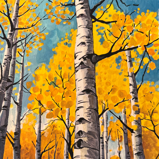 Glowing Aspen