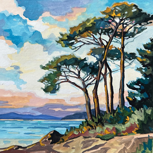 Seaside Trees