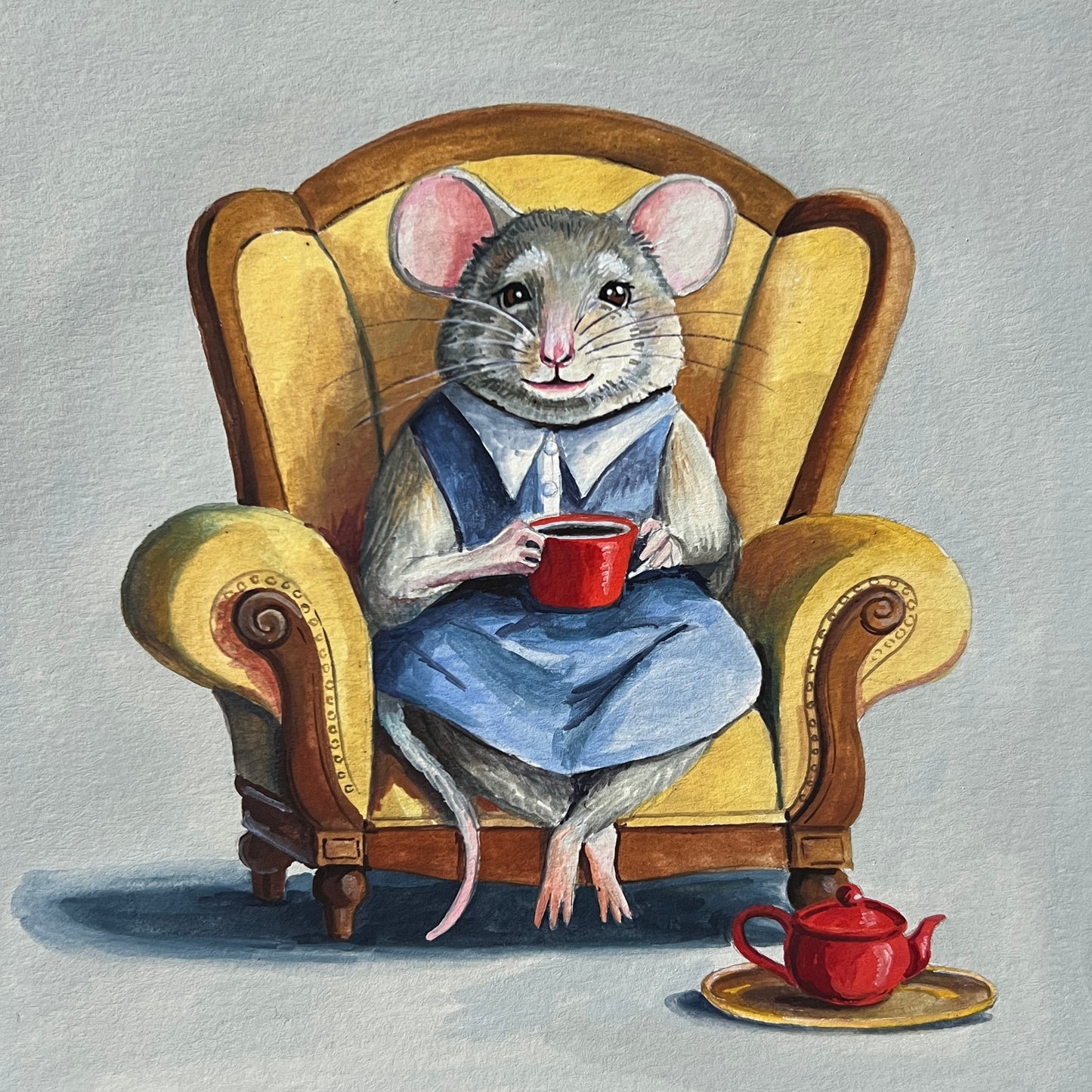 Mouse’s Tea Original Illustration