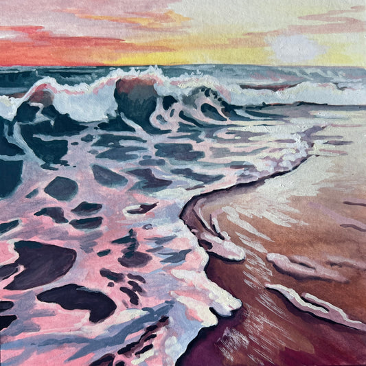 Sunset Waves