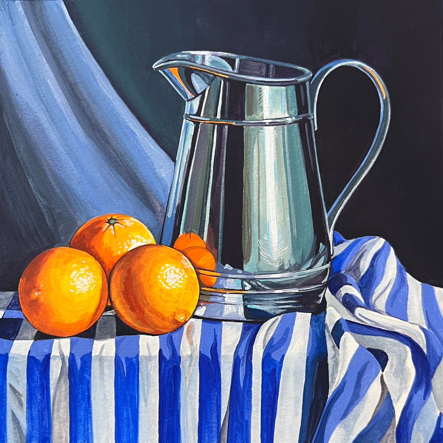 Pitcher and Oranges