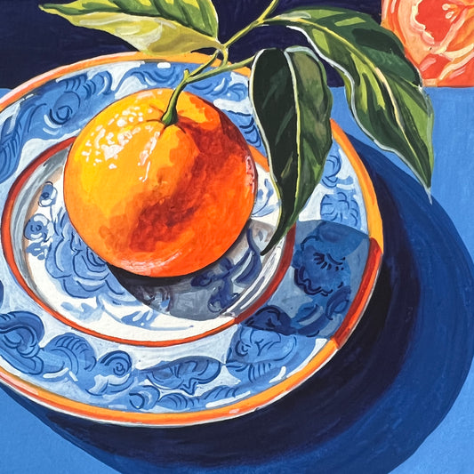 Still Life with Orange