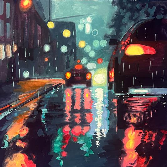 Wet Streets 9x9