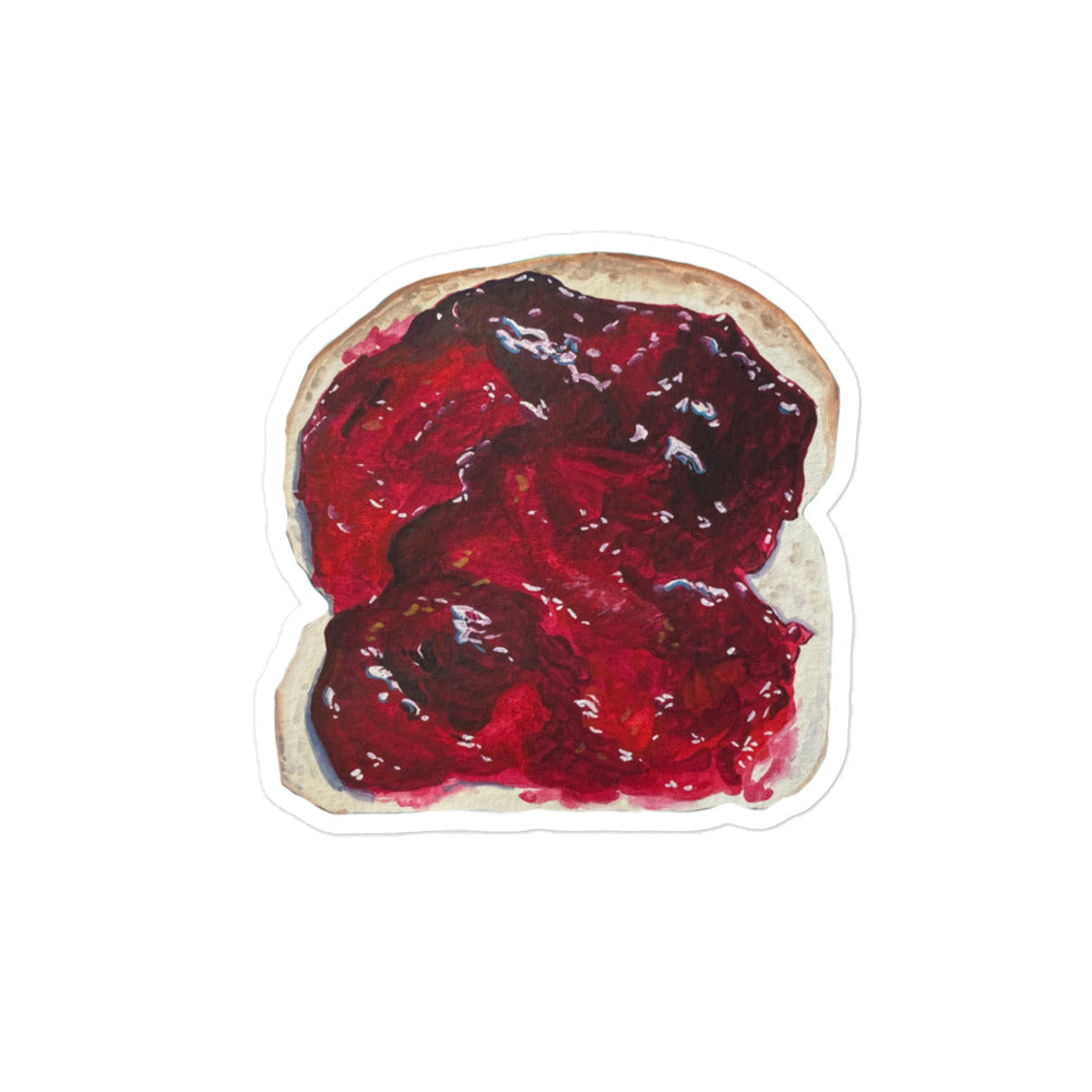 Jelly on Toast Sticker