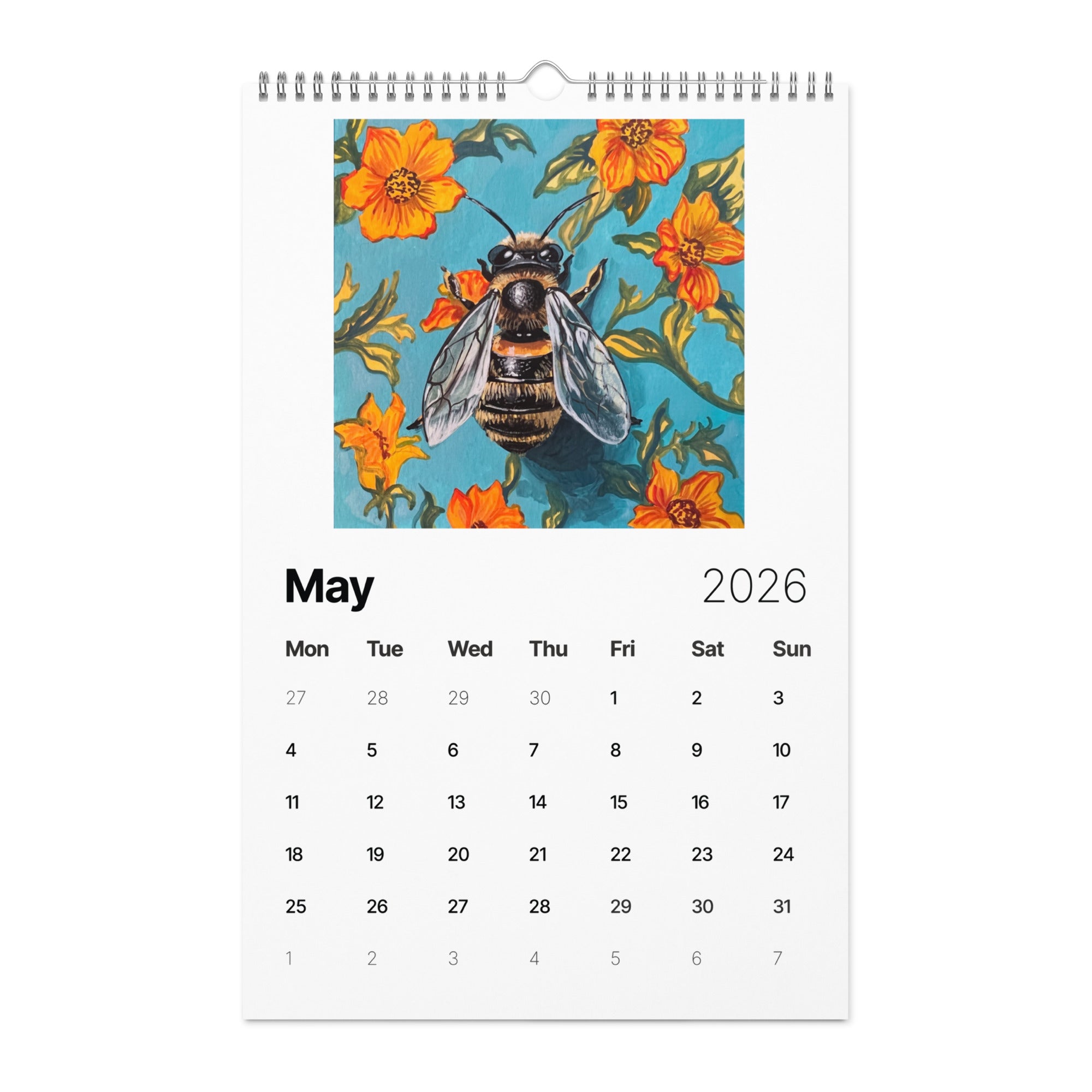 Kate Jarvik Birch Art Wall calendar (2026) – KATE JARVIK BIRCH